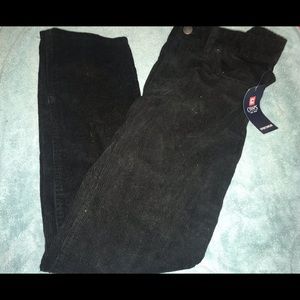 NWT Boys Black CHAPS Corduroy Jeans - Size 12
